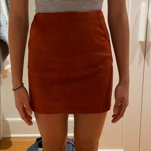 Velour Skirt